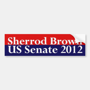 Sherrod Brown for Senate bumper sticker
