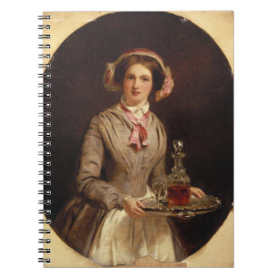 'Sherry Sir?', 1853 (oil on canvas) Spiral Notebook