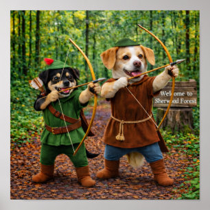"Sherwood Forest" Poster