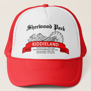 Sherwood Park Kiddieland, Rockford, IL. Amusement Trucker Hat