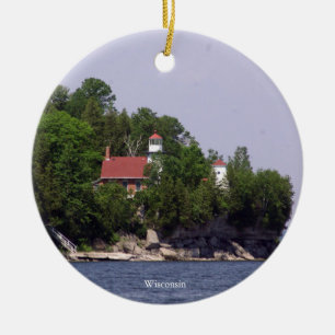Sherwood Point Lighthouse 2 sided ornament