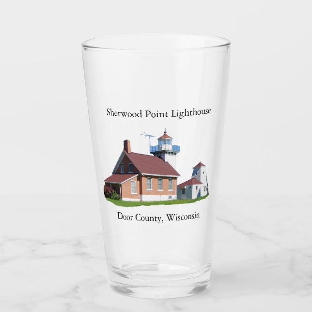Sherwood Point Lighthouse glass (Front)
