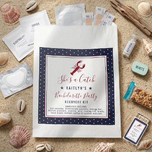 She's A Catch Bachelorette Party Recovery Kit Favour Bags