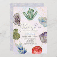 She's a Gem Crystals Gemstone Geology Birthday