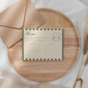 She's A Tini Bit Older Coffee Cake Birthday Recipe Enclosure Card