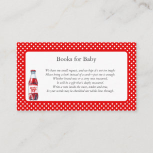She's About to Pop Popcorn Pop Soda Baby Shower  Enclosure Card