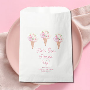 She's Been Scooped Up Bridal Shower Favour Bags