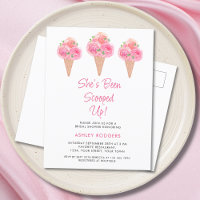 She's Been Scooped Up Ice Cream Bridal Shower
