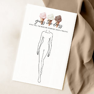 She's Been Scooped Up Shower Guess The Dress Game