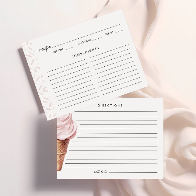 She's Been Scooped Up Strawberry Bride Recipe Card (Creator Uploaded)