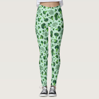 She's Choppin' Broccoli Gen X Humour Novelty Leggings