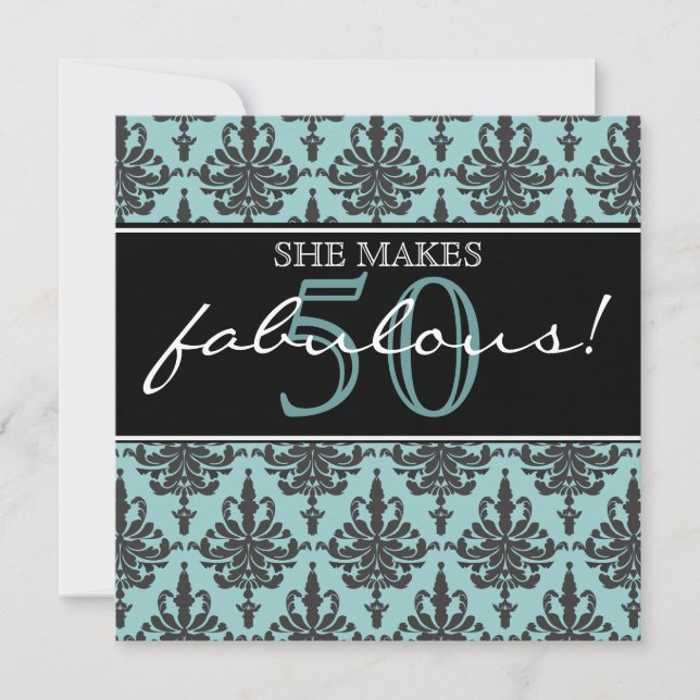 She's Fabulous! Birthday Party Invitation (Front)