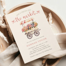 She's Fresh Off The Market Bridal Shower