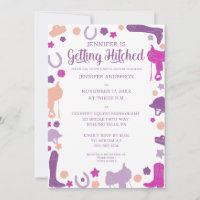 She's Getting Hitched Fun Equestrian Bridal Shower