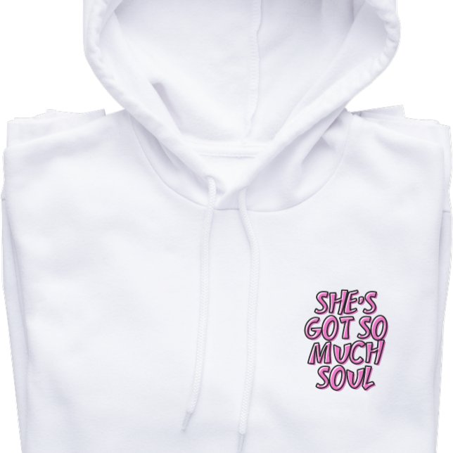 She's Got Heart & Soul Cute Graffiti Hoodie (Creator Uploaded)