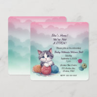 She's Here We're Not Kitten Clouds Yarn