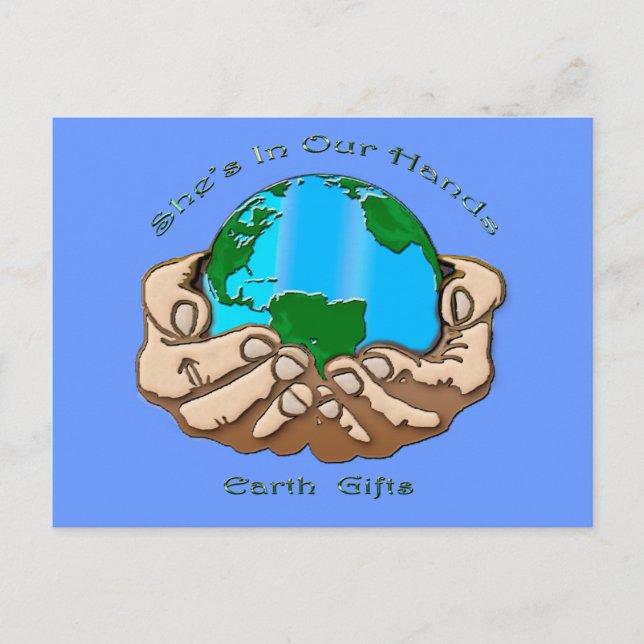 SHE'S IN OUR HANDS Collection Postcard (Front)