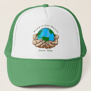 SHE'S IN OUR HANDS Earth-lover Environmental Gift Trucker Hat