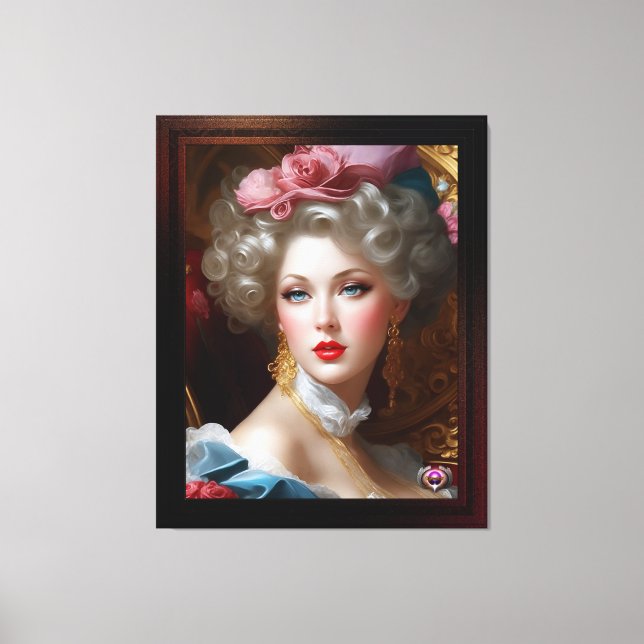 She's Looking For Love by Xzendor7 Canvas Print (Front)