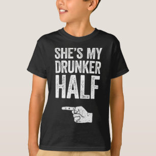 She's My Drunker Half Matching St Patricks Day Shi T-Shirt