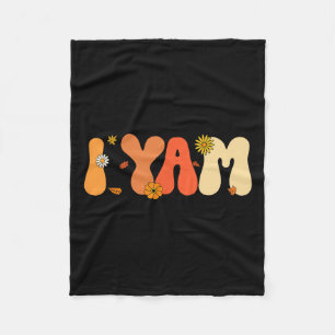 She's My Sweet Potato - I Yam Couple Matching Than Fleece Blanket