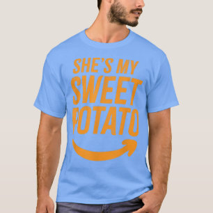 She's My Sweet Potato I YAM Couple's Matching  T-Shirt