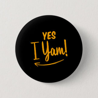 She's My Sweet Potato I Yam Matching Couple Thanks 6 Cm Round Badge