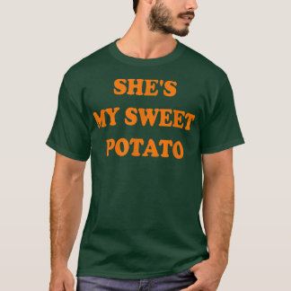 She's My Sweet Potato I Yam SetThanksgiving Couple T-Shirt