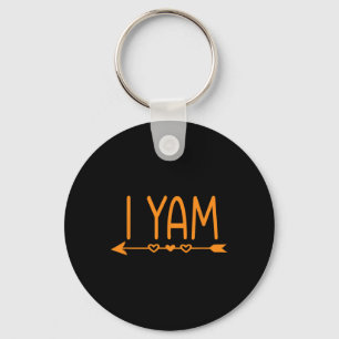 She's My Sweet Potato I Yam Thanksgiving Matching Key Ring