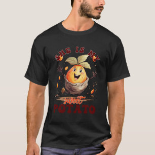 She'S My Sweet Potato Yes I Yam Fall Couple'S Matc T-Shirt