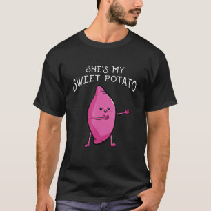 Shes My Sweet Potato Yes I Yam Matching Valentines T-Shirt