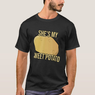 She's My Sweet Potato Yes I Yam Thanksgiving T-Shirt