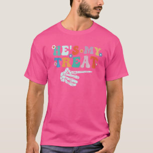 She's My Trick He's My Treat Cute Matching Couples T-Shirt