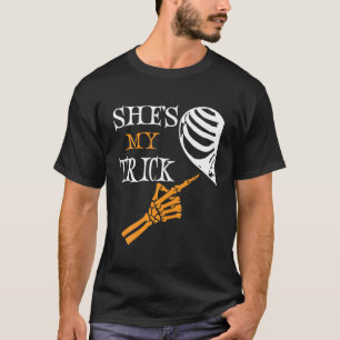 She's My Trick Matching Halloween S For Couples T-Shirt