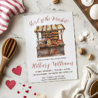 She's Off the Market! Bakery Stand Bridal Shower