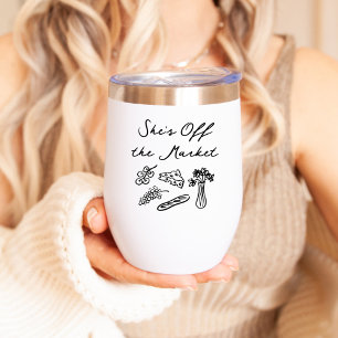 She's Off the Market Bold & Whimsical Hand Drawn