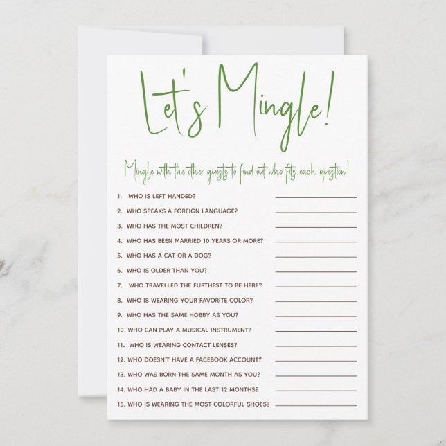 She's Off the Market Bridal Shower Game Invitation (Front)