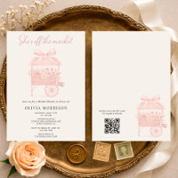 She's Off the Market Flower QR Code Bridal Shower