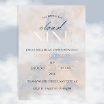 She's on cloud 9 Rose Gold Elegant Bridal Shower<br><div class="desc">The "She's on Cloud 9" Rose Gold Elegant Bridal Shower Foil Invitations are the perfect way to set the tone for a dreamy and romantic bridal shower. These invitations feature a beautiful watercolor design in soft pink, rose gold foil accents, and elegant typography that is sure to delight any bride-to-be....</div>