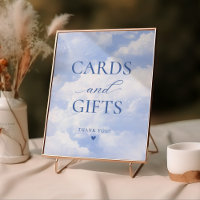 She's On Cloud Nine Blue Cards & Gifts
