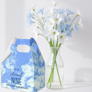 She's On Cloud Nine! Bridal Shower/Bachelorette Favour Box