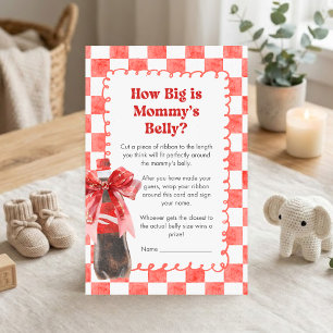 She's Ready to Pop Baby Shower Name Race Game