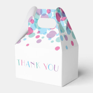 She's Ready to Pop Baby Shower Polka Dot Thank You Favour Box