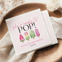 She's Ready To Pop! Popsicle Baby Shower