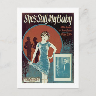 She's Still My Baby Songbook Cover Postcard