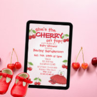 She's the CHERRY on top Baby Shower