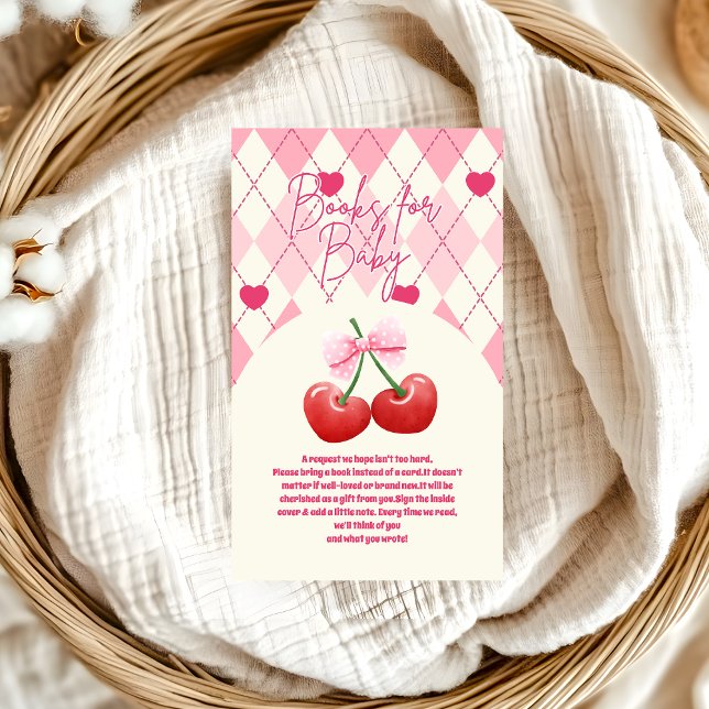 She's the Cherry on top Books for Baby  Enclosure Card (Creator Uploaded)