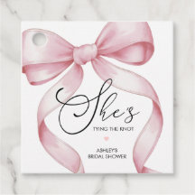 She's Tying The Knot Coquette Bridal Shower Person
