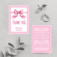 She's tying the knot pink bow bridal shower