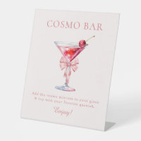 She's Tying the Knot Pink Coquette Cosmo Bar
